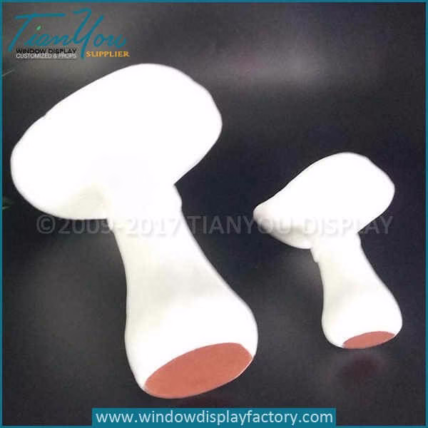 Polystone decorative fake mushrooms decor