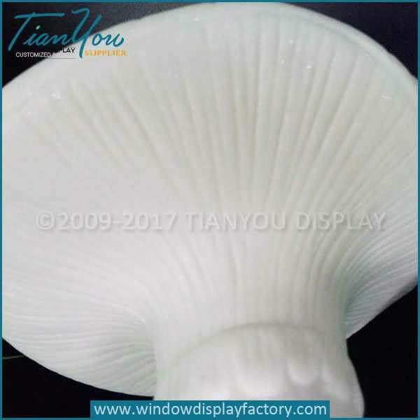 Polystone decorative fake mushrooms decor