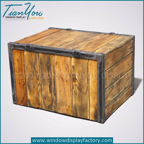Custom the vintage wooden treasure chest for sale