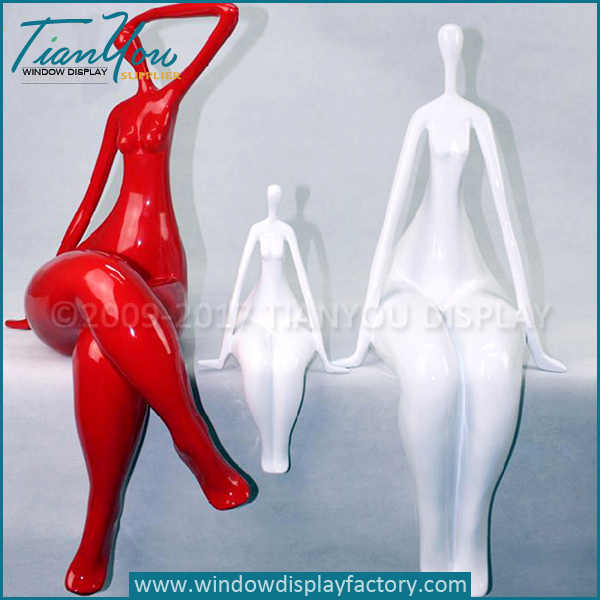 Abstract female sculpture modern art for sale