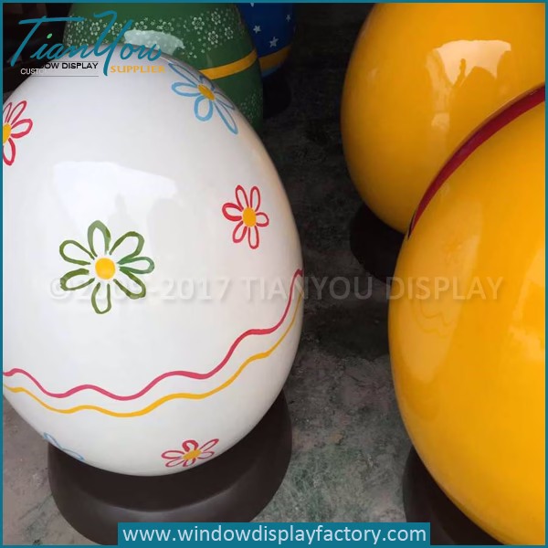 Custom Decorating Giant Easter Eggs