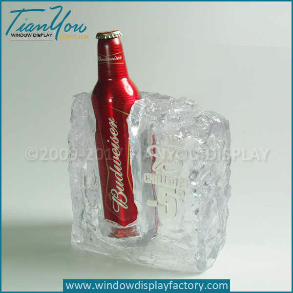Led ice cubes lights for beer display